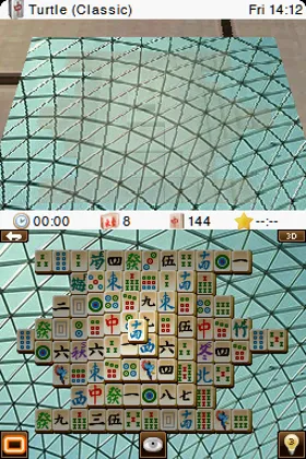 3 in 1 - Solitaire, Mahjong & Tangram (Europe) (En,Fr,De,Es,It,Nl) screen shot game playing